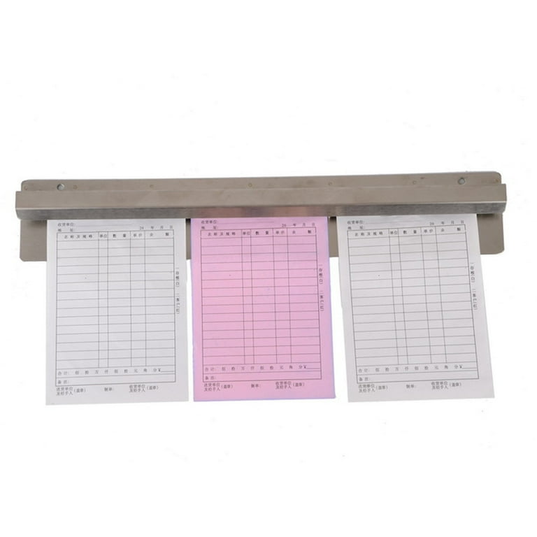 Docket Holder 30cm Stainless Steel Order Rack Invoice Check