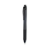 Energel-X Gel Pen, Retractable, Bold 1 Mm, Black Ink, Smoke Barrel, Dozen | Bundle of 2 Dozen