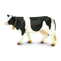 Safari Ltd. Holstein Cow Figurine - Lifelike 5" Model Figure - Educational Toy for Boys, Girls, and Kids Ages 3 
