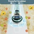 thumbnail image 3 of Electric Spin Scrubber with 7 Heads Detachable as Short Handle&Extension Handle for Tub, Tile, Wall, Bathroom, 3 of 9