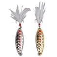 thumbnail image 1 of Cuillère de Pêche Leurre de Pêche Leurre de Pêche 2pcs / Ensemble Cuillère Leurre de Pêche avec des Points Rouges Reflètent des Paillettes Légères Appâts Manivelle pour la Pêche en Mer d'Eau Douce, 1 of 8