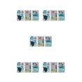 thumbnail image 1 of Billuyoard 3 Pieces Luminous Sticker Glowing Wallpapers Self-adhesive Room Marine Decals Bedroom World Paper Sticky Kindergarten Art Type2 NO2, 1 of 6