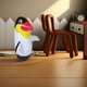 thumbnail image 2 of Juguete inflable de pingüino de dibujos animados para niños, juego al aire libre, lindo pingüino con forma de decoración, juguete interactivo con temática animal para niños, 2 of 8
