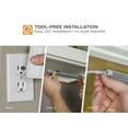 thumbnail image 4 of BLACK+DECKER LEDUC9-1WK LED Under Cabinet Kit with Motion Sensor, Dimmable Kitchen Accent Lighting, Tool-Free Install, Warm White 2700k, 9" Length, 1-Bar, 4 of 5
