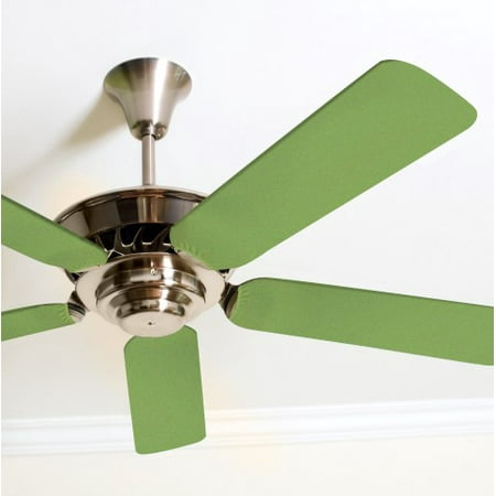 Solid Green Fancy Blade Ceiling Fan Covers Home Decor Baby Solid Green Fancy Blade Ceiling Fan Covers Home Decor Baby
