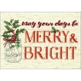 thumbnail image 3 of Dimensions Cross Stitch Kit 7x5 Merry & Bright, 3 of 3