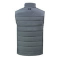 thumbnail image 3 of Men's Cutter & Buck Steel Hartford Yard Goats Evoke Hybrid Eco Softshell Recycled Full-Zip Vest, 3 of 3