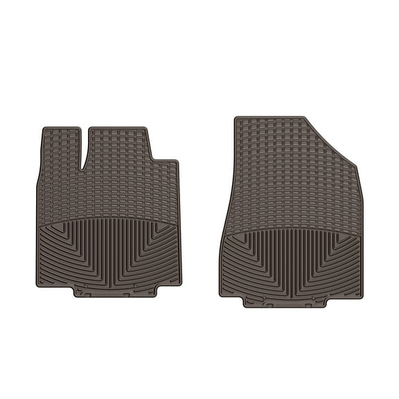 WeatherTech All-Weather Floor Mats compatible with 2014-2020 Infiniti QX60 - 1st Row (Driver & Passenger), Cocoa