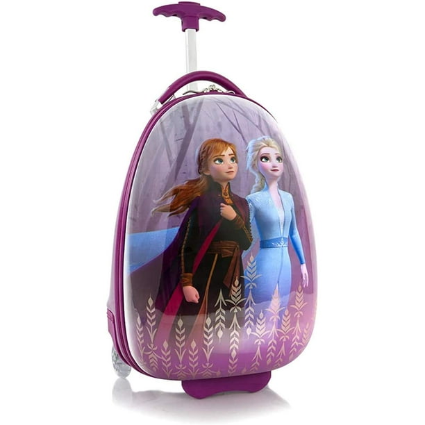 Disney Frozen Frozen II Anna Elsa Hard Side Rolling Luggage For Kids