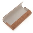 thumbnail image 3 of Estuche para gafas de 1 Pc con diseño de grano de madera 6.14"x2.36"x1.18" Marrón, 3 of 5