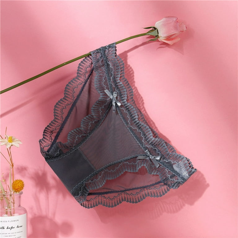panties for women Women Sexy Underwear Lace Perspective Sensuality