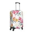 thumbnail image 3 of Haiem Colorful Flowers Luggage Cover Printed Suitcase Covers for Luggage Elastic Washable Suitcase Protector Fits 18-32 Inch Luggage-Medium, 3 of 9