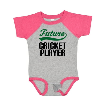 

Inktastic Future Cricket Player Gift Baby Boy Bodysuit