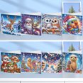 thumbnail image 3 of Tarjeta Deseos Diarios Diamantes Pintura DIY 8 Piezas Animal para Adultos Y, 3 of 9