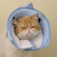 thumbnail image 4 of CBFFDC Neck Cone Recovery Cone Cartoon Shape Flexible Adorable Fastener Breathable Mesh Comfortable Neck Collar, 4 of 7