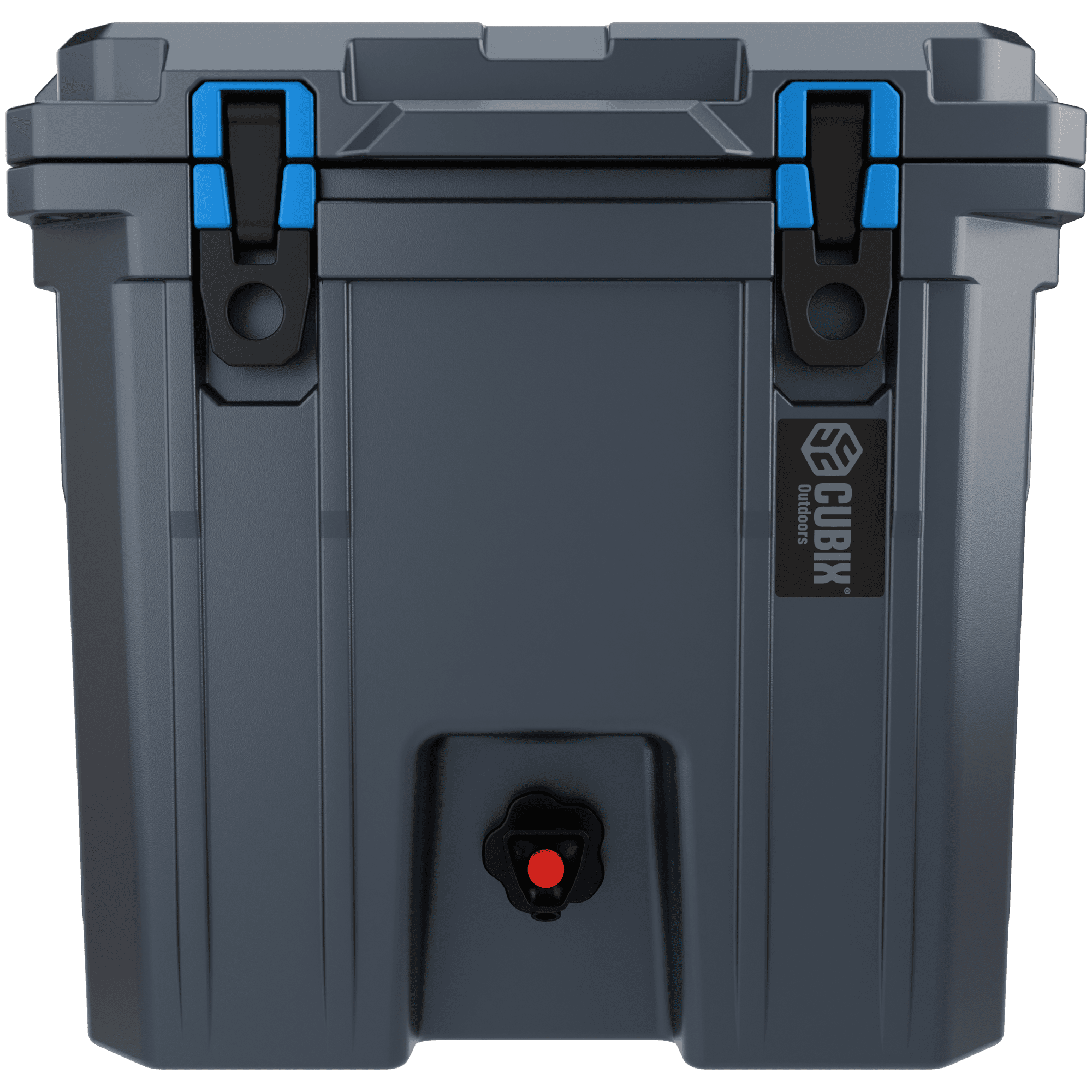 Cubix Outdoors® QuadraX 5 GAL 2-in-1 Portable Insulated Hard Beverage Dispenser and Cooler Fits 14 Cans - Granite Grey