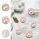 thumbnail image 1 of Bolas de decoración de pastel perlado - Juego de 10 piezas para decoraciones de mesa de postres de cumpleaños y bodas, 1 of 5