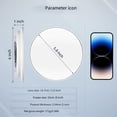 thumbnail image 3 of Yingyy Magnifying Mirror With Light Illuminate Beauty high magnification needs, Routine With 30x Magnification Travel Magnifying, 3 of 6
