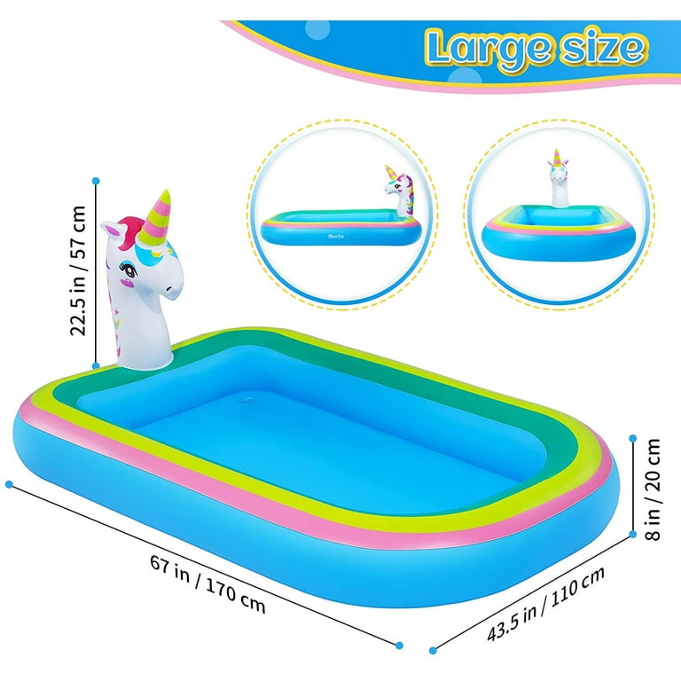 Pool & Accessories Colchoneta Piscina Colchonetas Para Swiming Mat Kids  Sprinkle Diameter Water Play