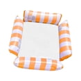 thumbnail image 4 of Hamaca de agua Zulema Inflable Flotante Naranja para piscina, 4 of 8