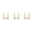 thumbnail image 2 of Minnieouse Pendientes de perlas hermosos de aleación, accesorios de joyería definitivos, joyería, el mejor regalo para cualquier mujer, Type1 NO1, 2 of 6