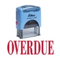 thumbnail image 1 of OVERDUE Self Inking Rubber Stamp Custom Shiny Office Stationary Stamp, 1 of 3