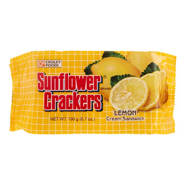 London Sunflower Cracker Lemon Pack, 190 Gram