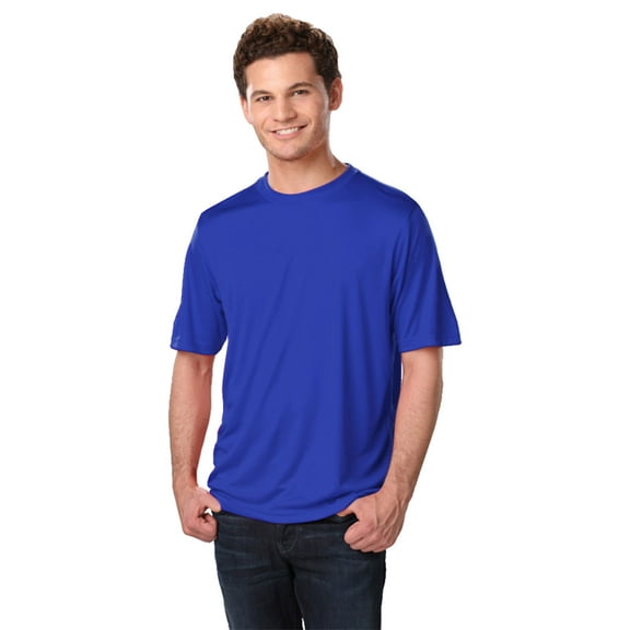 BlueGeneration Adult Solid Wicking T - Royal Extra Extra Small Solid
