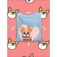 thumbnail image 3 of Cute Corgi Pup In A Basket Sweatshirt Women -Image by Shutterstock, Female XX-Large, 3 of 4