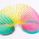 thumbnail image 5 of Resorte helicoidal de plástico, Magic Rainbow Slingy que brilla en la oscuridad, recuerdo de fiesta, relleno de bolsas de cumpleaños, rellenos de calcetín (paquete de 2) XianweiShao 8390615127684, 5 of 5
