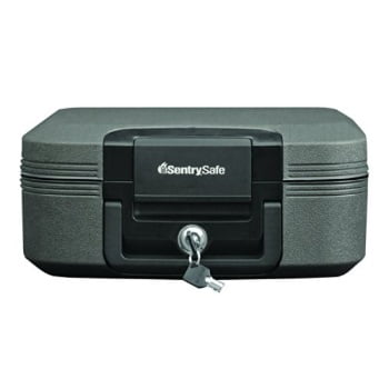 Sentry Group Security Chest - SentrySafe CHW20221 0.28 Cubic Foot Insulated Fire/Water Personal Chest Safe