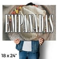 thumbnail image 4 of Empanadas Vinyl Decal 18 Inch x 24 Inch Weatherproof Heavy-Duty Adhesive Backing | Freshly Made Snacks, Latin Cuisine, Street Food | Made in USA, 4 of 6