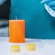 thumbnail image 4 of 10 vasos de plástico transparente para velas de té, portavelas cuadrados, portavelas votivas, recipientes para velas, tarros de cera para hacer velas tú mismo, 4 of 8