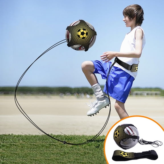 Kieccall Football Juggling Bag Control Practice Strap Set Training Equipment for Soccer Skill Improvement