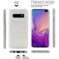 thumbnail image 5 of Luxury Transparent Shiny Conch Pearly-Lustre Pattern Slim Soft TPU Protective Back Phone Case Cover for Samsung Galaxy S10 Plus, 5 of 7