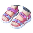 thumbnail image 2 of Sandals for Toddler Boys Girls Kids Outdoor Athletic Sports Open Toe Adjustable Strap Summer Beach Sandals, 2 of 6