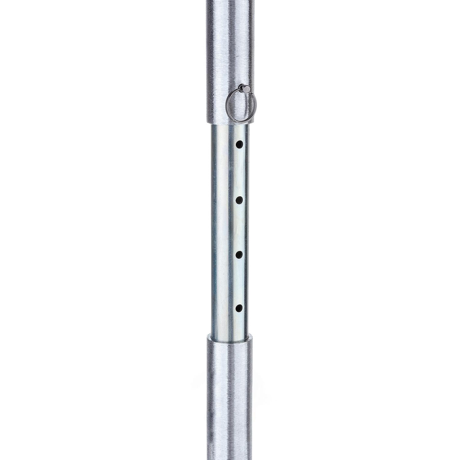 Attwood Lock'N-Pin Adjustable Aluminum Boat Seat Post with Steel Pin, 25-31 Inch