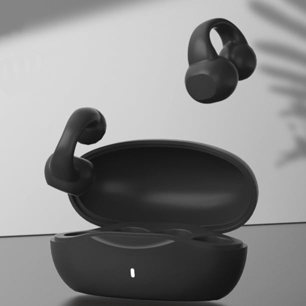 Auriculares Bluetooth, Auriculares inalámbricos, Auriculares Bluetooth con clip, Auriculares Bluetooth con sonido envolvente estéreo 9D, Auriculares Bluetooth