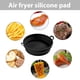thumbnail image 4 of Ollas de freidora de aire de silicona, alfombrilla impermeable para hornear pasteles para cocina casera (negro 19CM) Ehuebsd Libre de BPA, 4 of 6