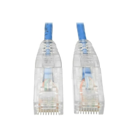 UPC: 0037332230904 | Tripp Lite Cat6 Gigabit Patch Cable Snagless UTP RJ45 Molded Slim Blue 15ft (N201-S15-BL)