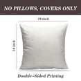 thumbnail image 2 of LALILO Throw Pillow Covers Subtle Modern Stylish Geometric Striped Cushion Cover 18" x 18", 2 Pack, 2 of 6