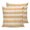 White Orange, variant on Pillow Covers 24x24 Set of 2, Aqua Striped Throw Pillow Covers Decorative Couch Cushion Cover, Rustic Farmhouse Stripes Microfiber Soft Square Pillowcases for Bedroom Living Room Sofa