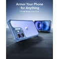 thumbnail image 2 of Funda de teléfono ESR Air Armor Series para iPhone 16, azul transparente, 2 of 7