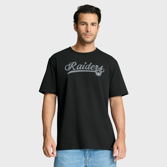 Men's Fanatics Black Las Vegas Raiders Fluid Motion Legacy T-Shirt