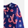 thumbnail image 4 of Holiday Time Toddler Boys Top and Pants Fleece Pajama Set, 2-Piece, Sizes 12M-5T, 4 of 5