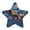 Cute Red Panda, variant on Star Shape LED Night Light with Auto Sensor Plug in Nightlights for Home Decor Dog Surrounded by Daisies