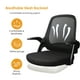 Chaise de Bureau Ergonomique avec Accoudoirs Rabattables, Chaise de Bureau Pivotante Confortable Ordinateur Chaise de Base – image 5 sur 9