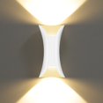 thumbnail image 1 of 10W Creative Modern LED Wall Light Lámpara de pared Impermeable IP65 Aluminio LED Wall Washer Interior Exterior para dormitorio Sala de estar Baño Entrada Escalera Porche Pasillo [Clase de eficiencia energética A++]#C brillar Electrónica, 1 of 5