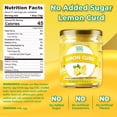 thumbnail image 2 of ChocZero Lemon Curd, No Sugar Added Lemon Spread, Keto Friendly, Low Carb, 11 oz Jar, 2 of 9