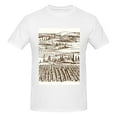 thumbnail image 4 of Bingfone Vineyard Landscape 1 Men'S Loose Fit Short-Sleeve Pocket T-Shirt, 4 of 7
